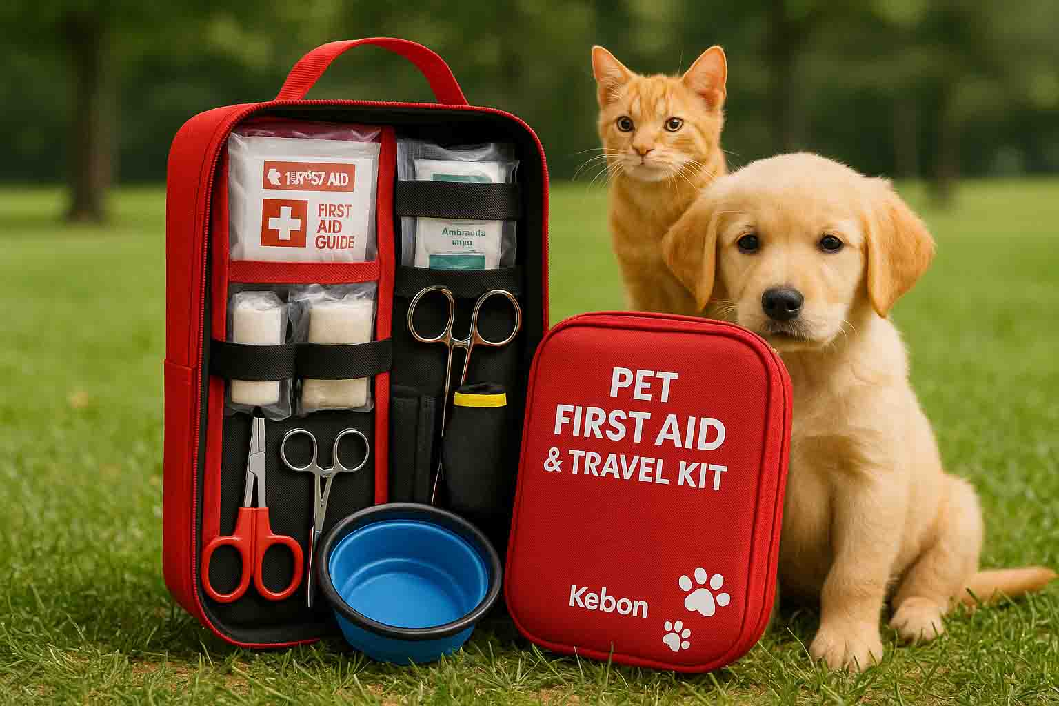Kebon enthüllt Pet First Aid & Travel Kit für die Sicherheit unter der Gone