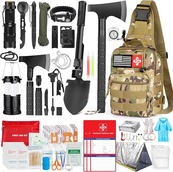 Geschenke für Papa Männer Ehemann Väter Tag, Überlebenskit